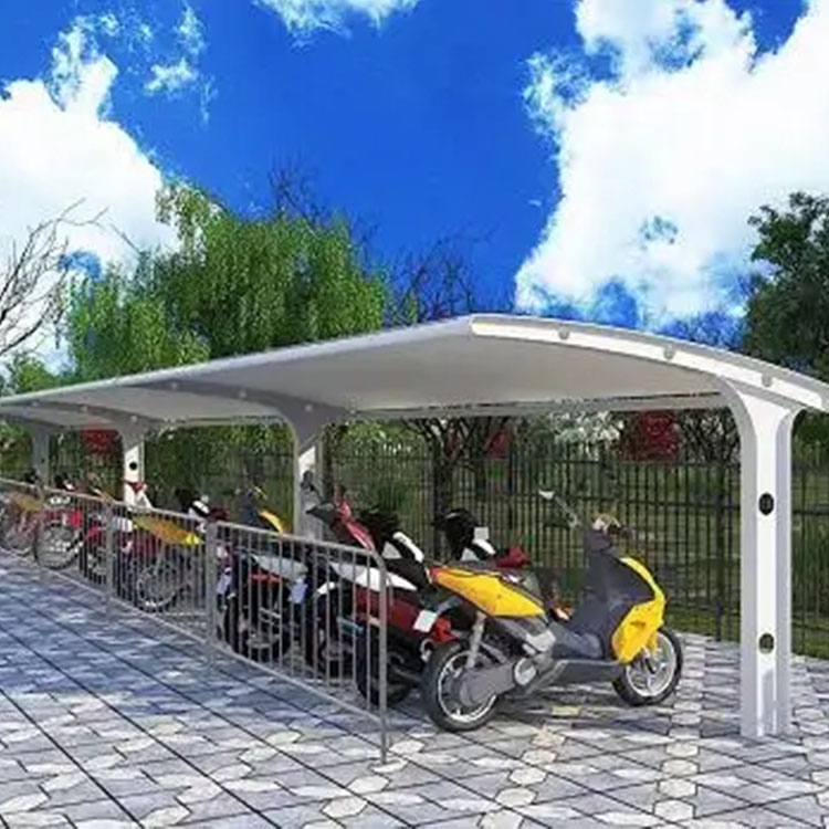 枝江市膜结构电动车棚